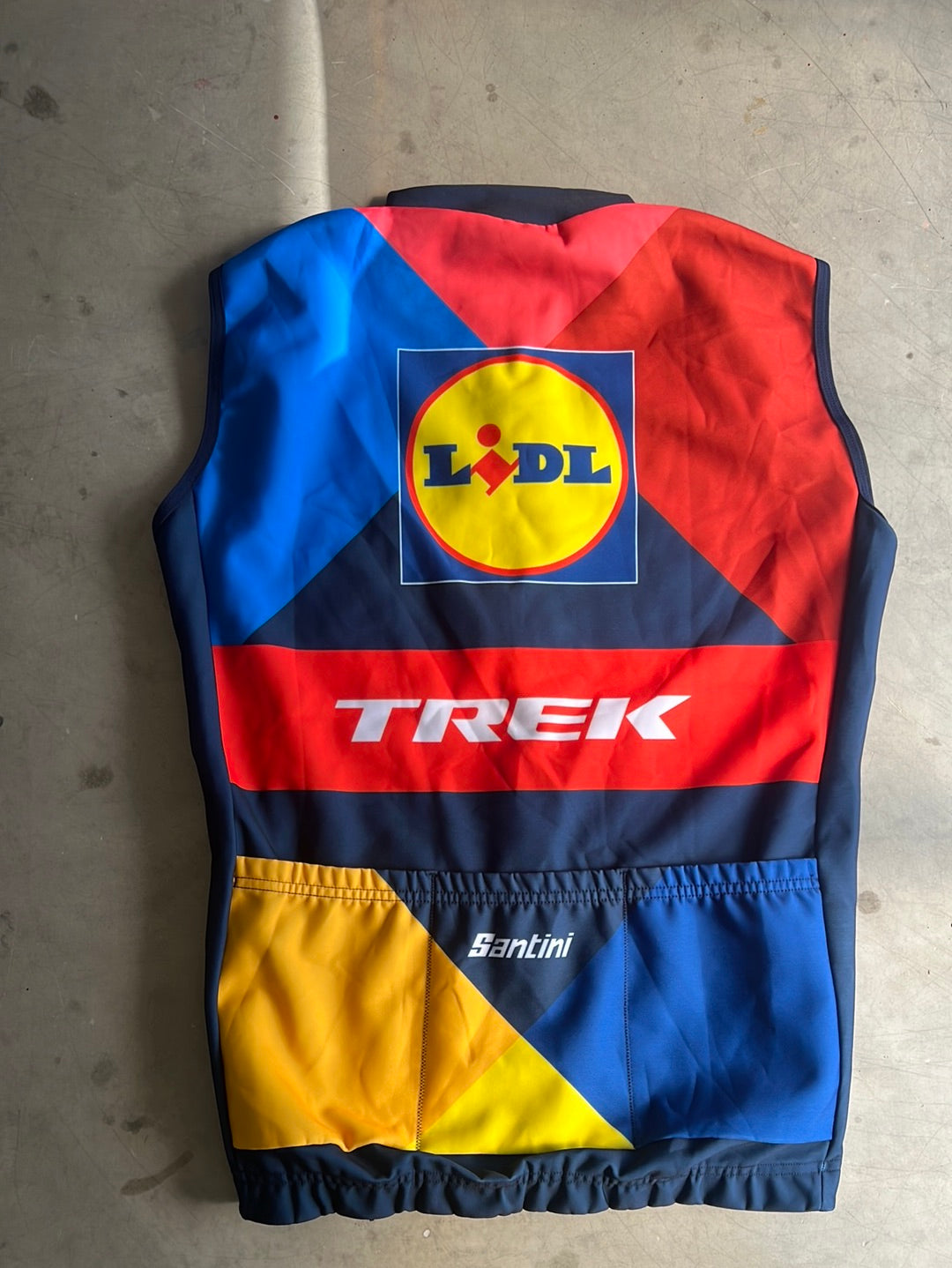 Thermal Vest / Gilet | Santini | Lidl Trek | Pro-Issued Cycling Kit