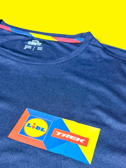 Casual Rider Issued Active Gym Shirt|Lidl Trek |Pro Cycling
