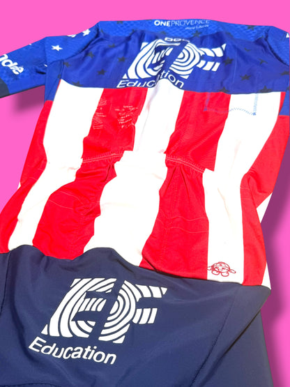 National Champion USA Aero Road Suit | EF Education First | Rapha Men's Pro Kit