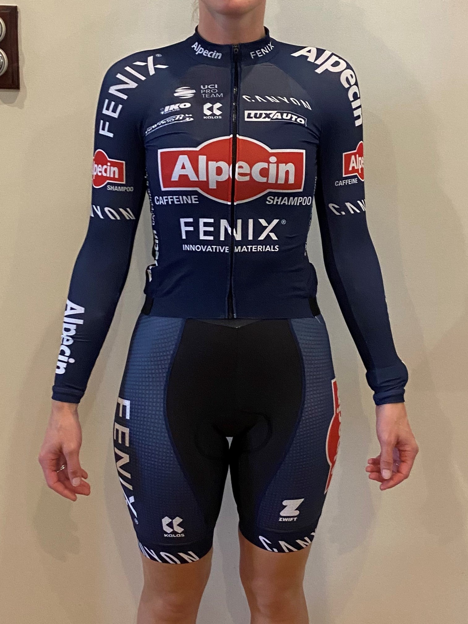 Alpecin Fenix Women | Kalas Kit Bundle - Thermal Jersey and Warmers - Clearance | S | Rider-Issued Pro Team Kit