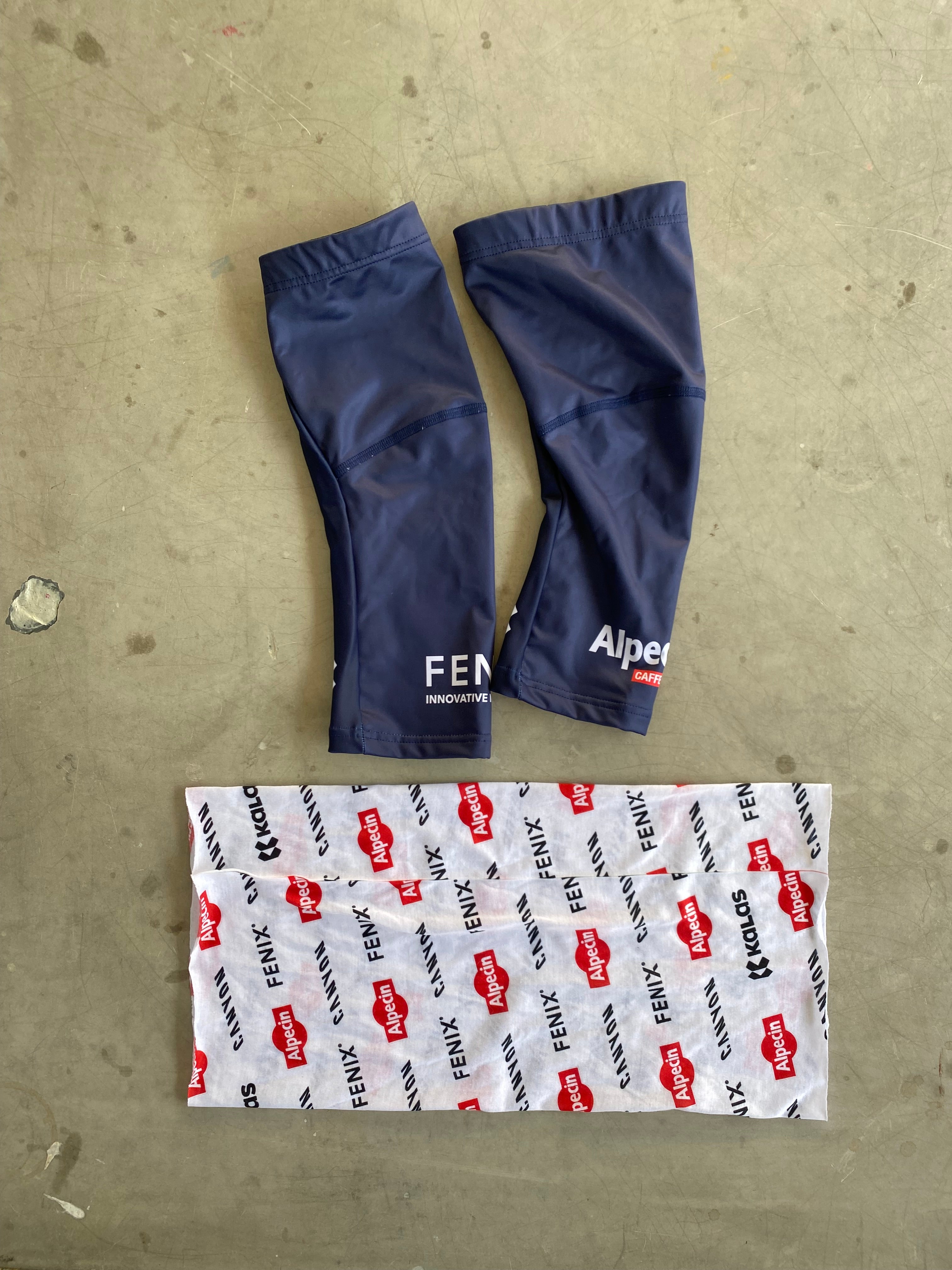 Alpecin Fenix Women | Kalas Kit Bundle - Thermal Jersey and Warmers - Clearance | S | Rider-Issued Pro Team Kit