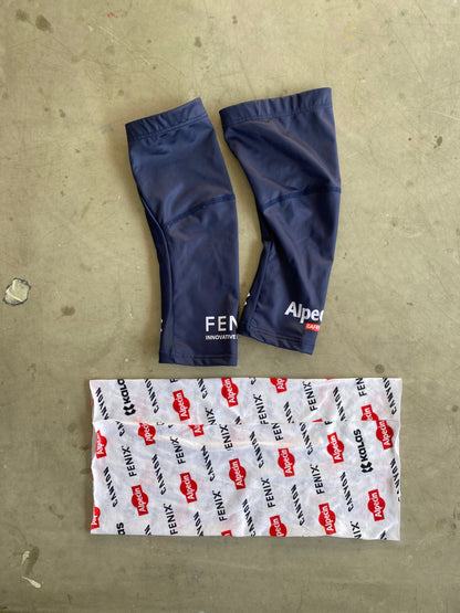 Alpecin Fenix Women | Kalas Kit Bundle - Thermal Jersey and Warmers - Clearance | S | Rider-Issued Pro Team Kit