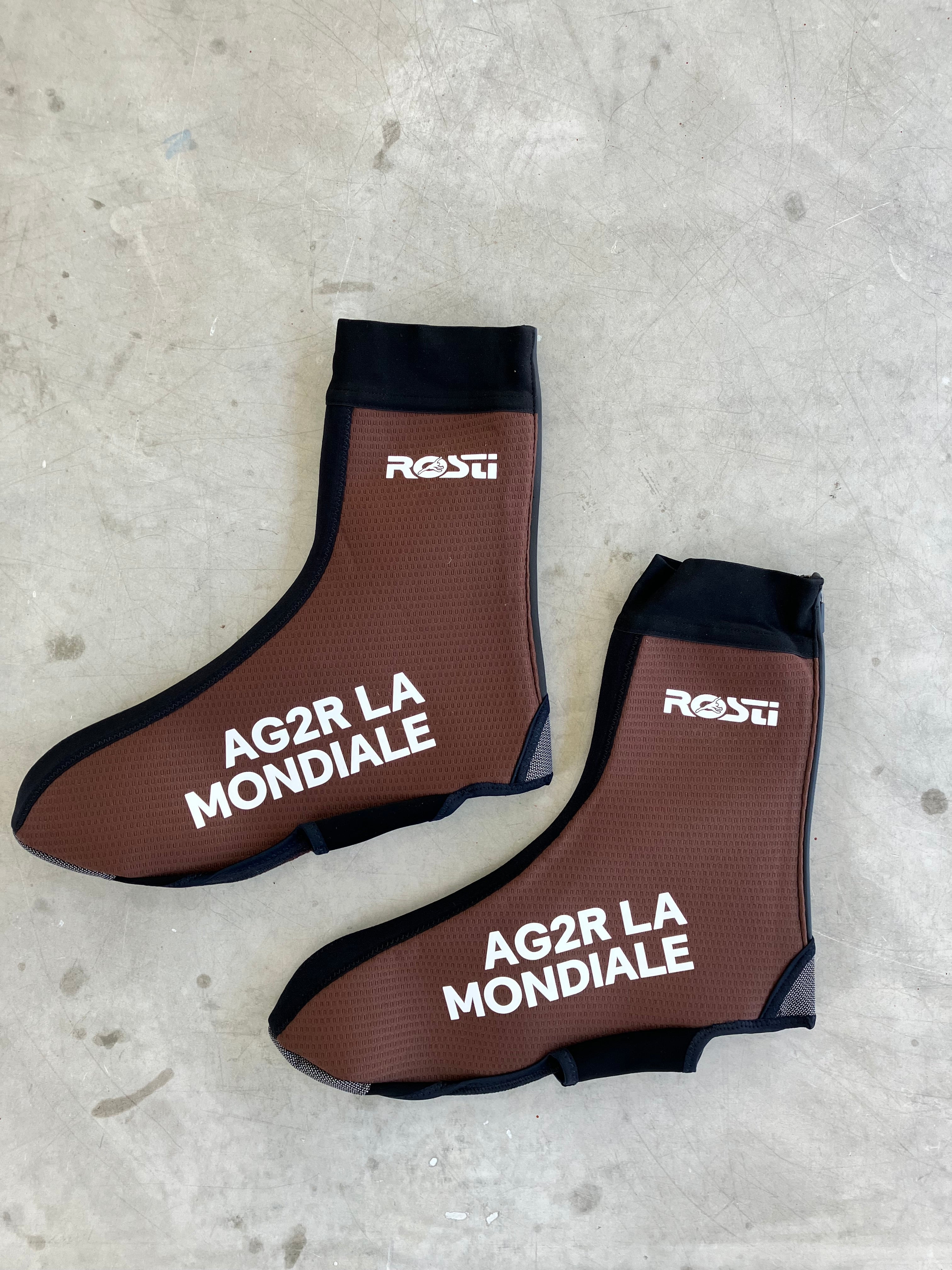 Neoprene Shoe Covers / Overshoes Winter Cycling | Rosti | AG2R Citroen | Pro Kit