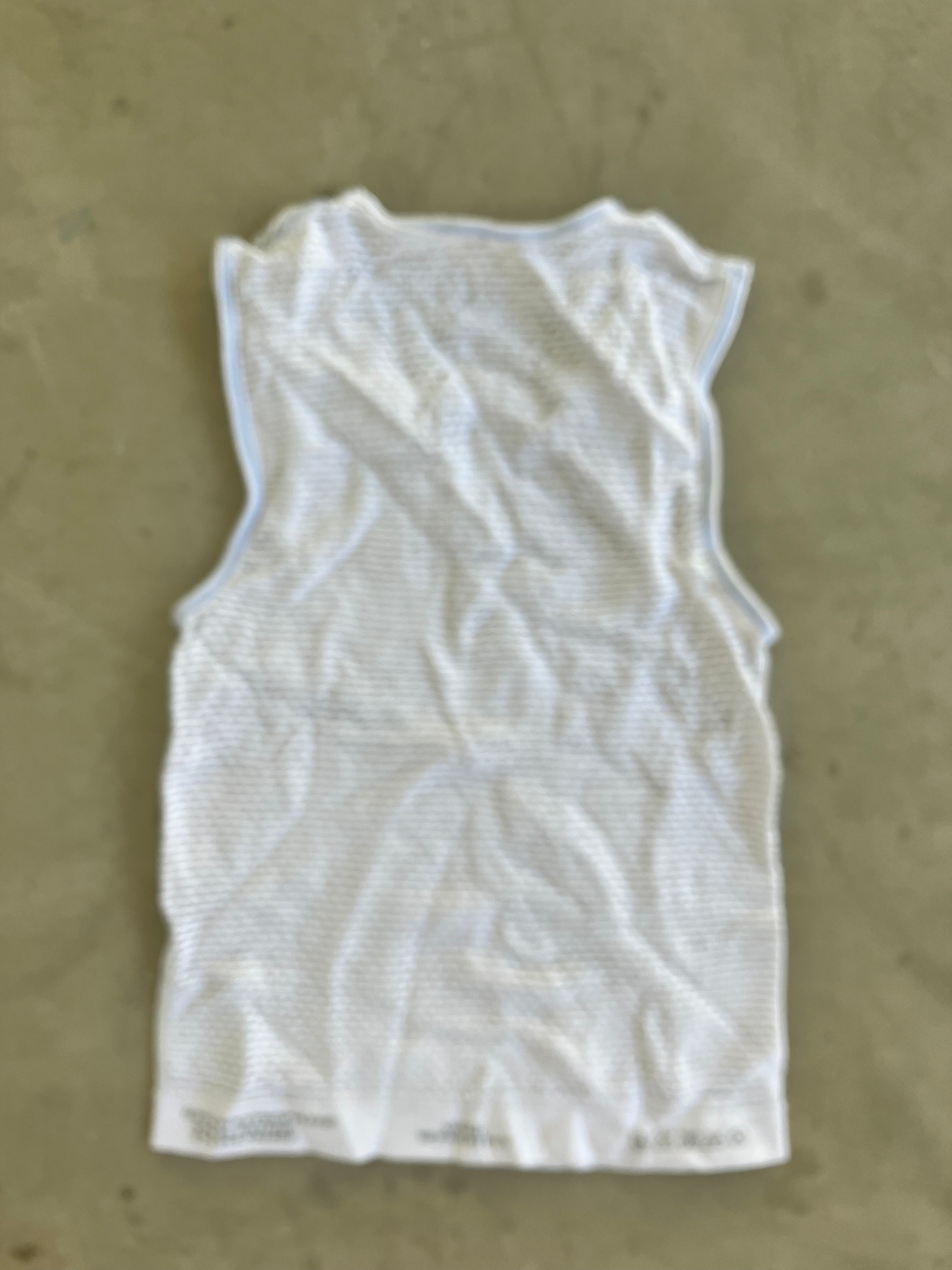Movistar | La Passione Sleeveless Base Layer | XS/S | White | Rider-Issued Pro Team Kit