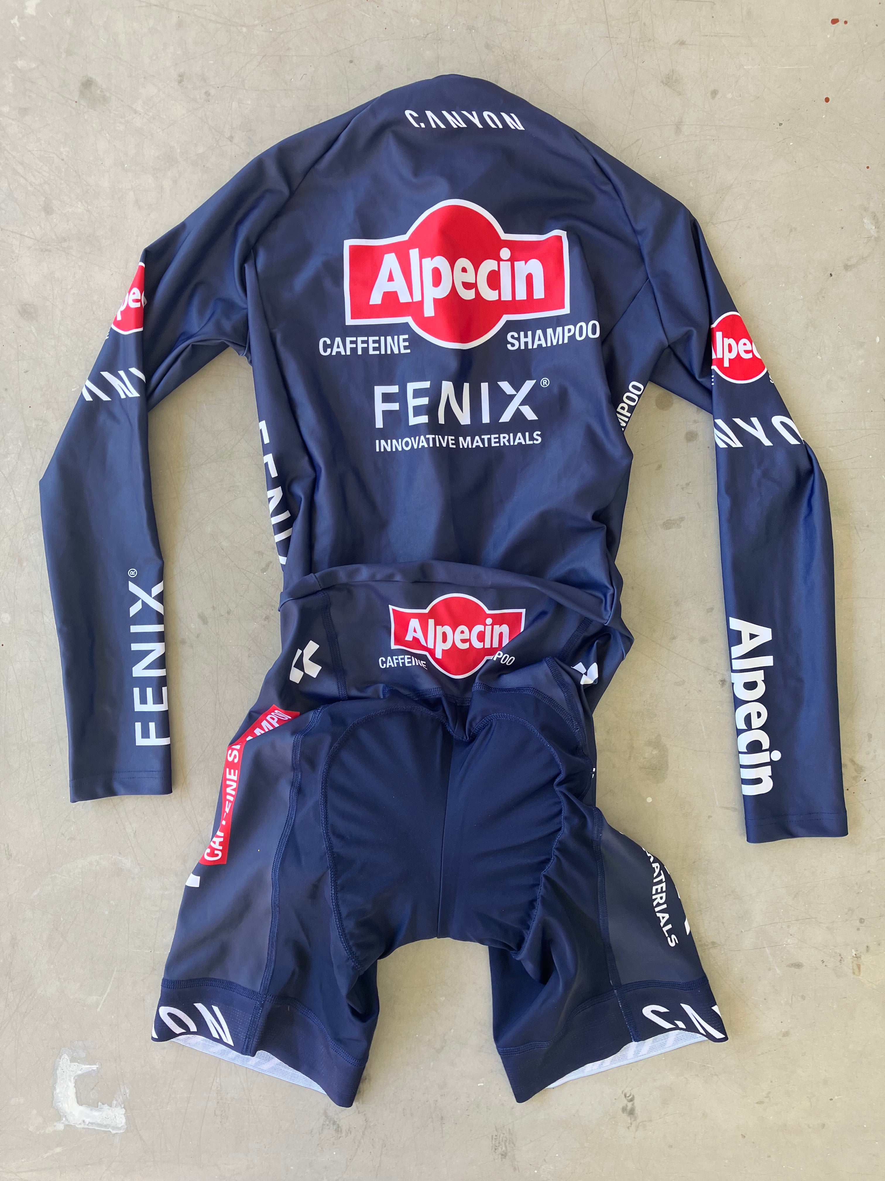 Alpecin Fenix Men | Kalas Long Sleeve TT Suit | S | Rider-Issued Pro Team Kit
