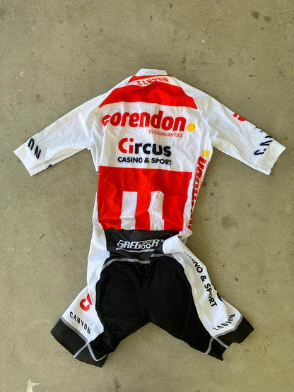 Corendon Circus | Kalas Cyclocross Suit | White | S | Rider-Issued Pro Team Kit