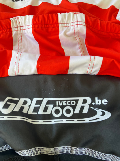 Corendon Circus | Kalas Short Sleeve Road Suit | White | S | Rider-Issued Pro Team Kit